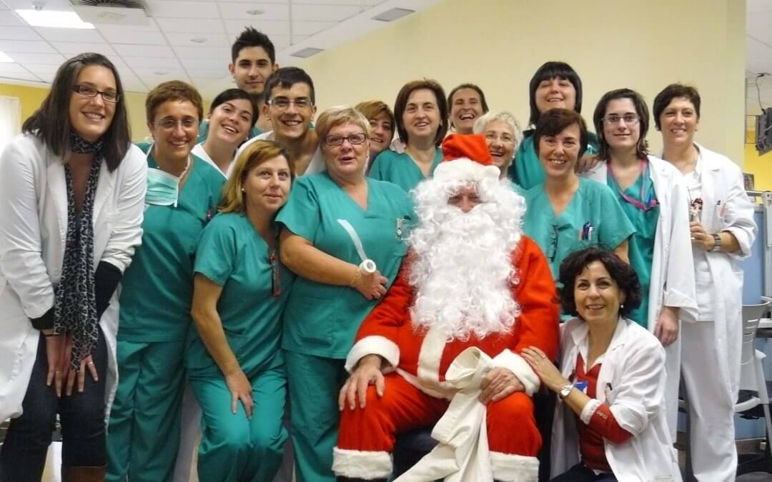 Las Navidades en los hospitales